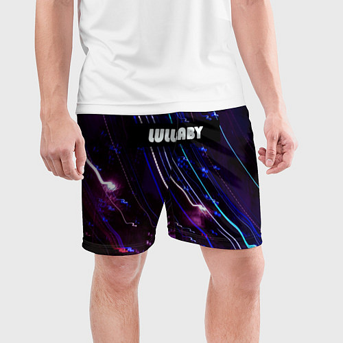 Мужские спортивные шорты LULLABY / 3D-принт – фото 3
