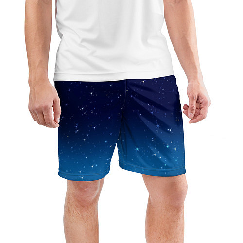Мужские спортивные шорты Звездное небо / 3D-принт – фото 3