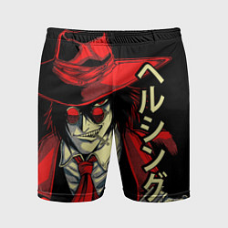 Шорты спортивные мужские Хеллсинг, цвет: 3D-принт