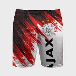 Шорты спортивные мужские FC AJAX AMSTERDAM ФК АЯКС, цвет: 3D-принт