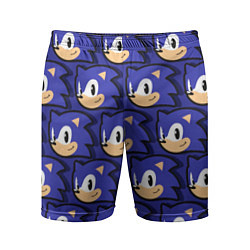 Шорты спортивные мужские Sonic pattern, цвет: 3D-принт