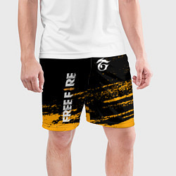 Шорты спортивные мужские Free Fire ? Фри Фаер, цвет: 3D-принт — фото 2