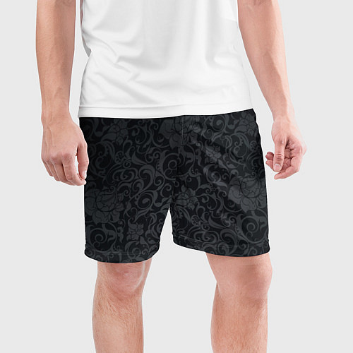 Мужские спортивные шорты Dark Pattern / 3D-принт – фото 3