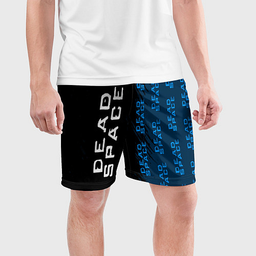 Мужские спортивные шорты Dead Space - Strokes Pattern / 3D-принт – фото 3
