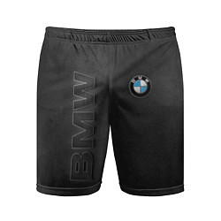 Шорты спортивные мужские BMW LOGO AND INSCRIPTION, цвет: 3D-принт