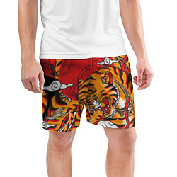 Шорты спортивные мужские Год тигра, цвет: 3D-принт — фото 2