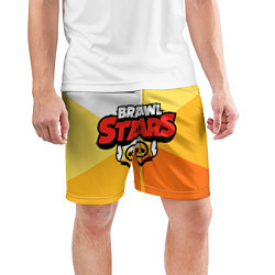 Шорты спортивные мужские BRAWL STARS - БРАВЛ СТАРС, цвет: 3D-принт — фото 2