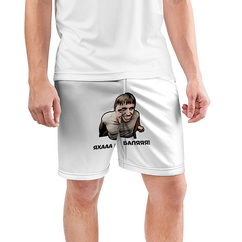 Мужские спортивные шорты Мем с Мурадом / 3D-принт – фото 3