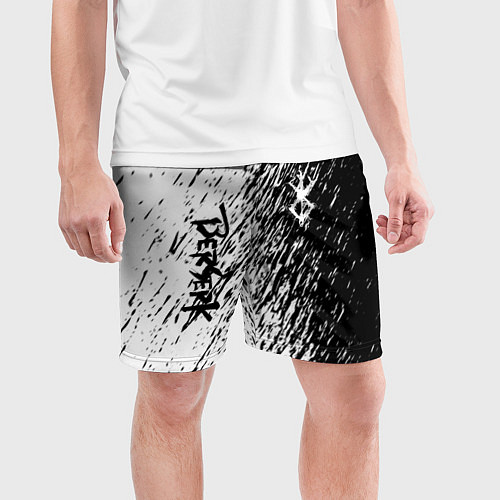 Мужские спортивные шорты Anime Berserk / 3D-принт – фото 3