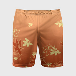 Шорты спортивные мужские КАДЗУХА KAZUHA КРАСНЫЙ КЛЕН, цвет: 3D-принт