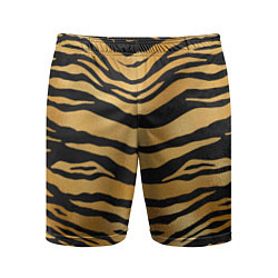 Мужские спортивные шорты Текстура шкуры тигра