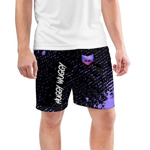 Мужские спортивные шорты ХАГИ ВАГИ Краски 7 / 3D-принт – фото 3