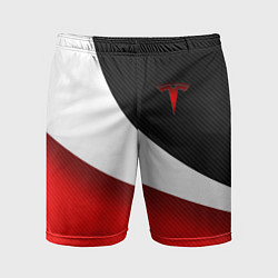 Мужские спортивные шорты TESLA - ЦВЕТА КОМПАНИИ