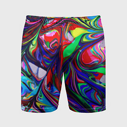 Шорты спортивные мужские Vanguard color pattern Expression, цвет: 3D-принт
