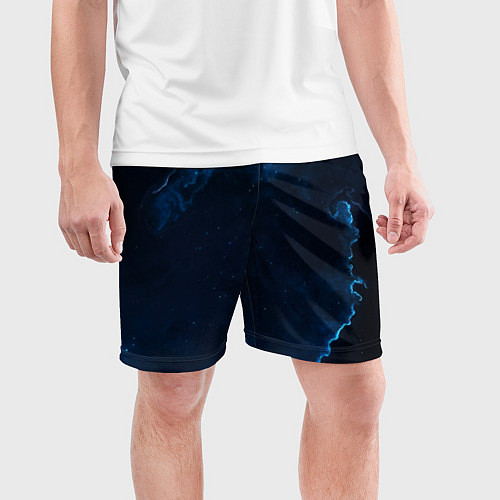 Мужские спортивные шорты Звездные облака / 3D-принт – фото 3