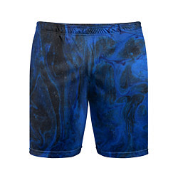 Мужские спортивные шорты Синий абстрактный дым