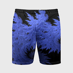 Мужские спортивные шорты Абстрактный морозный узор Abstract frost pattern