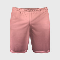 Шорты спортивные мужские Gradient Roseanna Orange to pink, цвет: 3D-принт