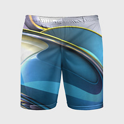 Мужские спортивные шорты Абстрактная объёмная композиция Abstract three-dim