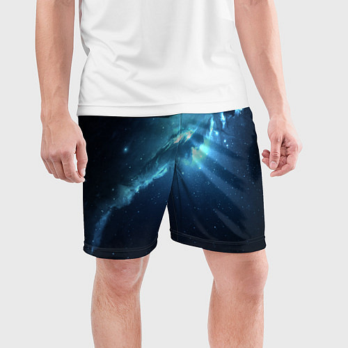 Мужские спортивные шорты Sky full of stars / 3D-принт – фото 3