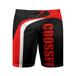 Мужские спортивные шорты CrossFit - Красный спортивный