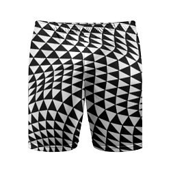 Мужские спортивные шорты Геометрический паттерн - минимализм