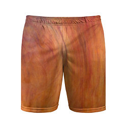Мужские спортивные шорты Огненно-оранжевая поверхность