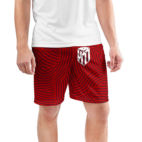 Мужские спортивные шорты Atletico Madrid отпечатки / 3D-принт – фото 3