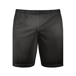 Мужские спортивные шорты Черная виньетка для черного