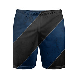 Мужские спортивные шорты Темно-синие линии