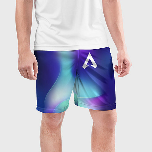 Мужские спортивные шорты Apex Legends northern cold / 3D-принт – фото 3
