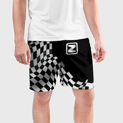 Шорты спортивные мужские Zotye racing flag, цвет: 3D-принт — фото 2