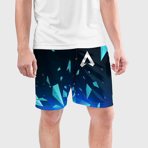 Мужские спортивные шорты Apex Legends взрыв частиц / 3D-принт – фото 3