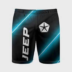 Мужские спортивные шорты Jeep неоновые лампы
