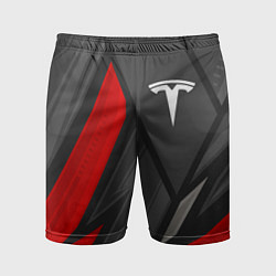 Шорты спортивные мужские Tesla sports racing, цвет: 3D-принт