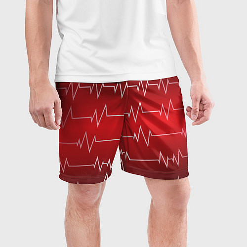 Мужские спортивные шорты Pulse / 3D-принт – фото 3