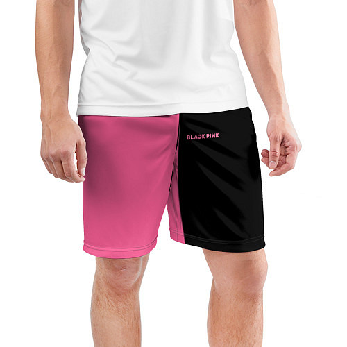 Мужские спортивные шорты Blackpink- двойной / 3D-принт – фото 3