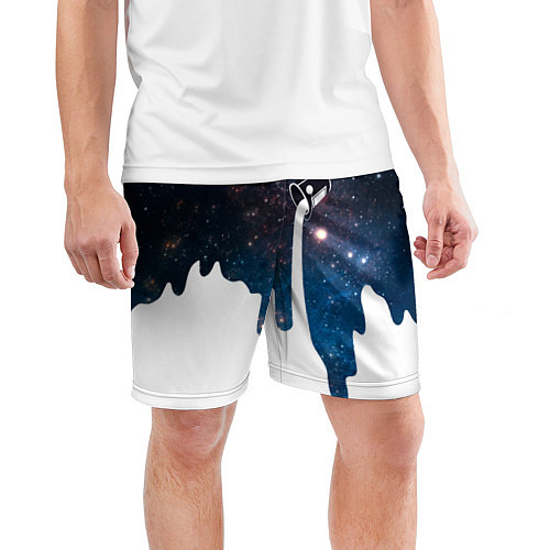 Мужские спортивные шорты Млечный Путь - Milky Way / 3D-принт – фото 3