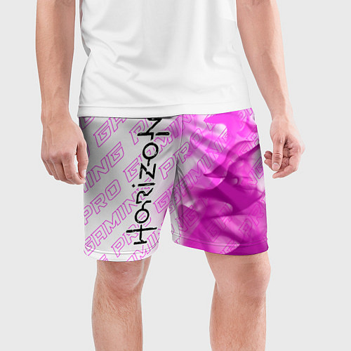 Мужские спортивные шорты Horizon pro gaming: по-вертикали / 3D-принт – фото 3