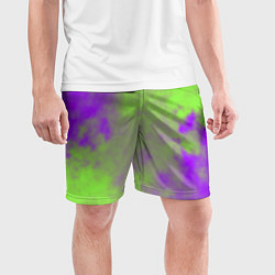 Шорты спортивные мужские Октябрьский шум, цвет: 3D-принт — фото 2