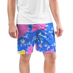 Шорты спортивные мужские Кен - друг Барби, цвет: 3D-принт — фото 2