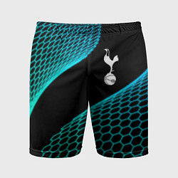 Шорты спортивные мужские Tottenham football net, цвет: 3D-принт