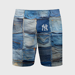 Мужские спортивные шорты Patchwork - New York yankees baseball team