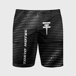 Мужские спортивные шорты Tokio Hotel metal rock lines