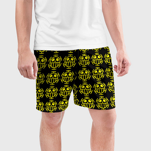Мужские спортивные шорты One piece pirate king pattern / 3D-принт – фото 3