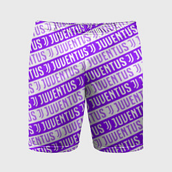 Шорты спортивные мужские Juventus pattern, цвет: 3D-принт