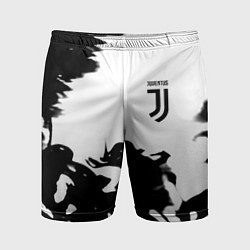 Мужские спортивные шорты Juventus smoke black fire
