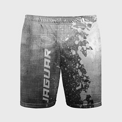 Шорты спортивные мужские Jaguar - grey gradient по-вертикали, цвет: 3D-принт