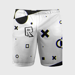Мужские спортивные шорты Roblox pattern game