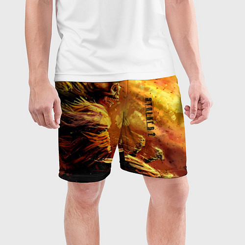 Мужские спортивные шорты Stalker выживший / 3D-принт – фото 3